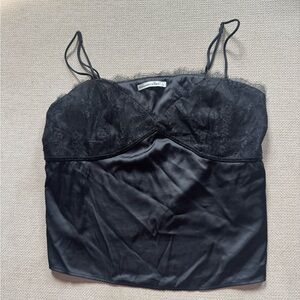 Abercrombie & Fitch Black Lace Camisole